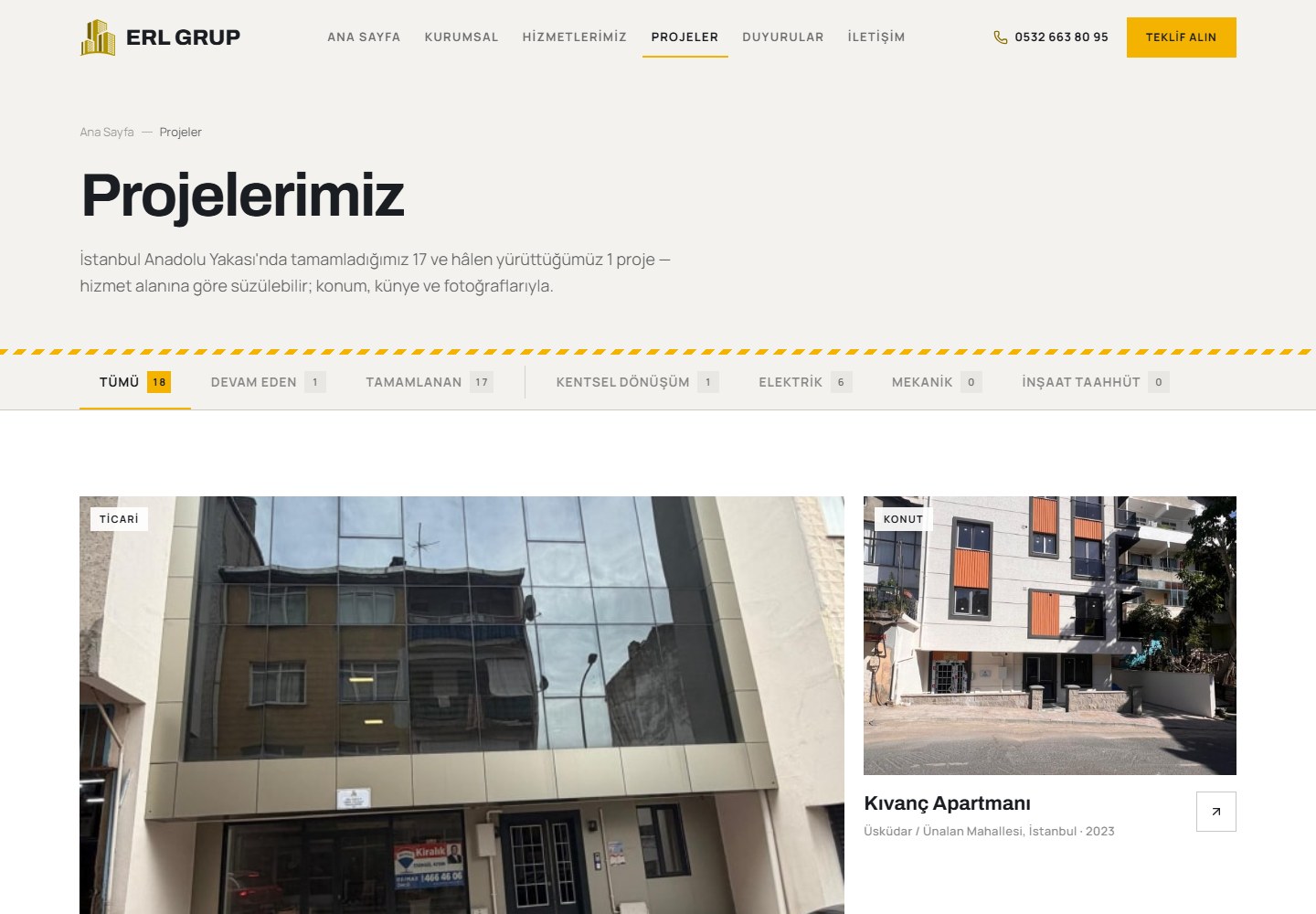 ERL İnşaat Grup — proje görseli 1
